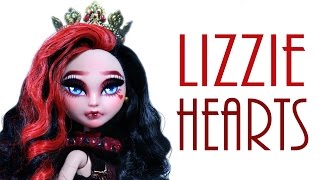 Lizzie Hearts Doll Repaint EVER AFTER HIGH [upl. by Elbert]