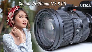 Review Sigma 2470mm f28 ART DN untuk Sony dan Lmount [upl. by Dej]