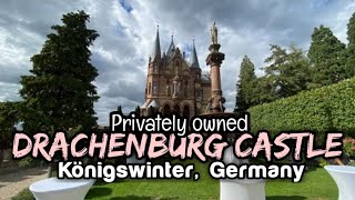 Schloss Drachenburg  Complete tour  Königswinter  Beautiful Castle to Visit Germany [upl. by Maryly]