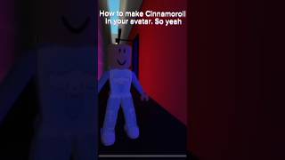 Making cinnamoroll in Roblox Tell me in the comments what next￼￼￼ [upl. by Blakely]