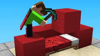 De GLÖMDE sin säng i Minecraft Bedwars [upl. by Spanos]