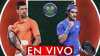 DJOKOVIC VS MUSETTI EN VIVO  SEMIFINAL WIMBLEDON 2024 EN VIVO  HORARIO Y DONDE VER [upl. by Zsa]