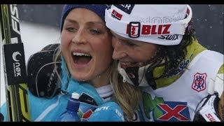 Therese Johaug vinner 10 km klassisk på Lillehammer [upl. by Mcgray]