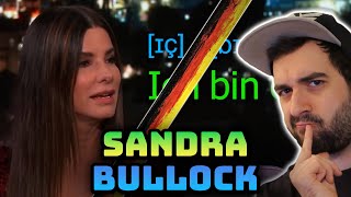 Native Speaker Reacts to Sandra Bullock Speaking German [upl. by Abigail]