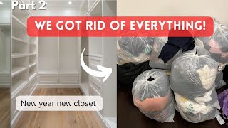 Total Closet Clean Out For My Client Part 2  Decluttering and Organizing Tips 2024 [upl. by Slade]