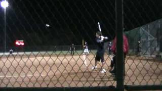 Slow Pitch Softball Home Run to lose the gameAngry Teammates [upl. by Tempest4]