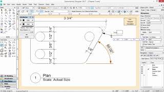 2017 Vectorworks Fundamentals  Annotation In Viewports [upl. by Edvard]