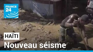 Un nouveau séisme en Haïti fait plusieurs morts juste après des inondations meurtrières [upl. by Assirhc]