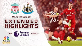 Liverpool v Newcastle United  PREMIER LEAGUE HIGHLIGHTS  112024  NBC Sports [upl. by Aicirtal]