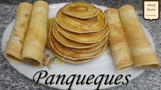 Como hacer panqueques Hotcakes  Receta  BreakMatin [upl. by Dlonyar429]