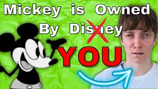 How Disney Lost Mickey’s Copyright  Fair Use Public Domain and Copyright [upl. by Eive]