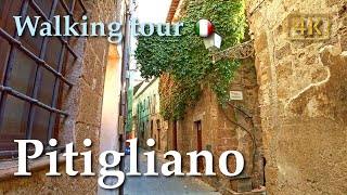 Pitigliano Tuscany Italy【Walking Tour】History in Subtitles  4K [upl. by Henson]