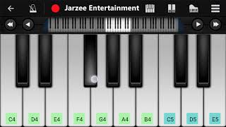 Om Jai Jagdish Hare Aarti Piano Tutorial  Jarzee Entertainment [upl. by Enelyar485]