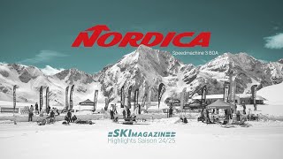 SKIMAGAZINSupertest Die Nordica Highlights des Winters 2425  Speedmachine 3 BOA Skischuh [upl. by Halilak854]