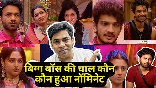 Bigg Boss 17 Nomination में Bigg Boss की चाल कौन कौन हुआ Nominate Top3 हुए पक्के [upl. by Jenica]