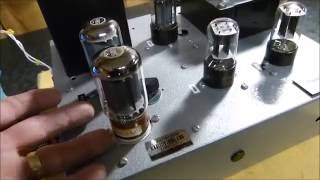 6B4G amp 5881 Vacuum Tube Amplifier Using James Audio Transformer [upl. by Cassella]