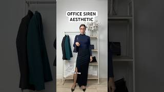 How to dress in Office Siren  Office core aesthetic officesiren office fashionaesthetic [upl. by Margaretta]