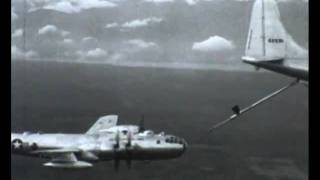 KC97 Refueling B50D Over Puget Sound 1949 [upl. by Kcirted]