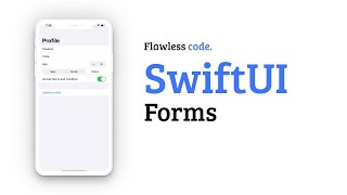 SwiftUI forms  Flawless code [upl. by Jereme]