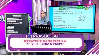 Prasekolah 2022  Kreativiti Dan Estetika  123Jom Nyanyi [upl. by Torry]