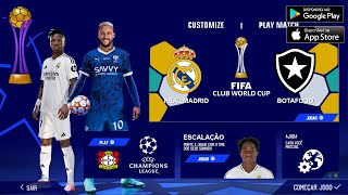 NOVO JOGO COM MUNDIAL DE CLUBES PARA CELULAR COM TATUAGENS DFL 2025 ANDROID [upl. by Auqenat]