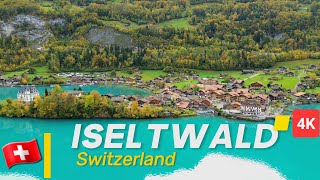 Iseltwald Switzerland  4K Drone Footage [upl. by Rihaz]