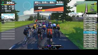 FRR Tour France  Stage 7 Tire Bouchon 43km Custom finish Sprint and KOM points [upl. by Walley893]