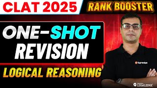 CLAT 2025 Logical Reasoning  Important Practice Questions  CLAT 2025 Rank Booster Series [upl. by Lustick198]