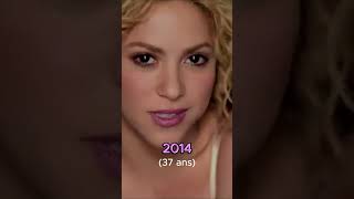 Avant  Apres lévolution de shakira [upl. by Shermie471]