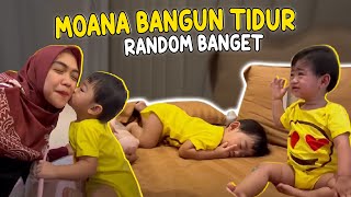 MASYAALLAH BISABISANYA MOANA BANGUN TIDUR MALAH BEGINI AKROBAT [upl. by Eleonore181]