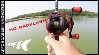 Easy Casting NO THUMB NEEDED NEW KastKing Speed Demon Pro vs Original Speed Demon Baitcast Reel [upl. by Ainyt327]