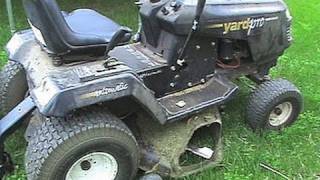 Installing a Bagger on my Yard Pro Lawn Tractor [upl. by Malorie]