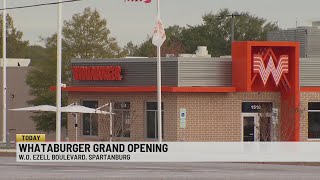 Whataburgers second Spartanburg location opens today [upl. by Megan]