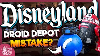 Is the Droid Depot at Disneyland Worth It  FULL Droid Building Experience [upl. by Jeramie]