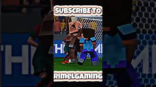 Minecraft football 🏈 minecraft minecraftfootball [upl. by Nospmoht]