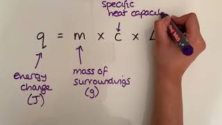 Calculating enthalpy change [upl. by Adin623]