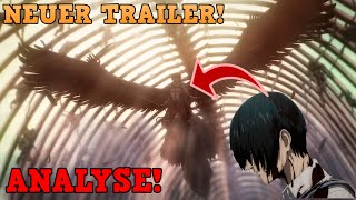 TRAILERANALYSE zu Attack on Titan Final Season Part 4 [upl. by Ainatit]