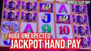 💰UNEXPECTED HUGE BUFFALO GOLD JACKPOT HAND PAY  Graton Casino  NorCal Slot Guy [upl. by Myrah]