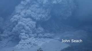 Sinabung volcano eruption 2014 [upl. by Yesnik569]