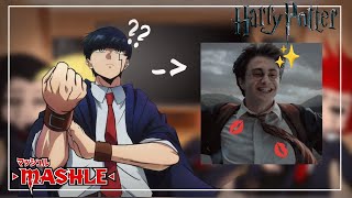 Mash Friend React To Mash has Harry Potter🔥  Mashle Magic and Muscle  No Part  OrekiBoard [upl. by Sulrac139]