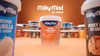 Taste the Milky Mist Ice Cream  Milky Mist Ice Cream TVC  2024 [upl. by Neelrihs554]