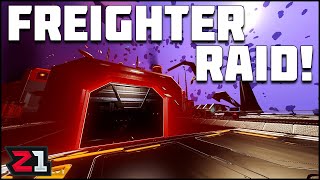 Raiding A Freighter No Mans Sky Desolation Update  Z1 Gaming [upl. by Ademordna]