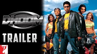 Dhoom  Official Trailer  John Abraham  Abhishek Bachchan  Uday Chopra  Esha  Rimi [upl. by Nnaeus]