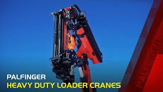 PALFINGER Heavy Duty Loader Cranes [upl. by Oninotna]