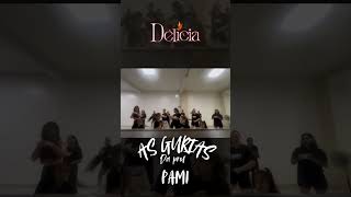 As gurias da prof Pami estão dando show na coreografia da nossa nova música “Delícia”♥️ [upl. by Croner884]