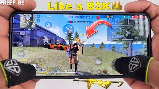 Poco x6 pro 5g free fire full map gameplay onetap headshot 2 finger handcam dimensity 8300 ultra cpu [upl. by Bunow]