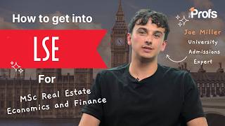 HOW TO GET INTO LSE REAL ESTATE ECONOMICS AND FINANCE [upl. by Elke]