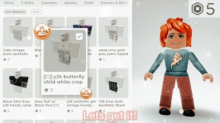 5 robux shopping spree 😱😏🤩 [upl. by Ramsay]