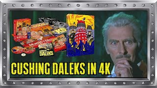 Peter Cushing 1960s Dalek Movies RESTORED in Glorious 4K  Cinema Release and Home Media Details [upl. by Hanad]