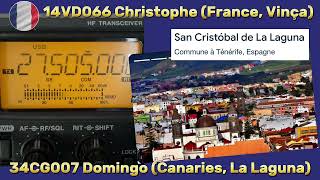 Canaries San Cristobal de la Laguna 14VD066 Christophe amp 34CG007 Domingo [upl. by Archaimbaud160]